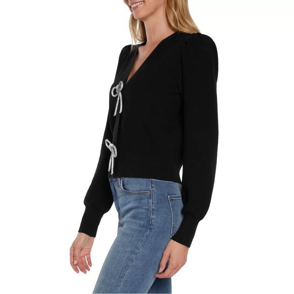 Express V-neck Bow Cardigan 🎀 - Picture 2 of 2